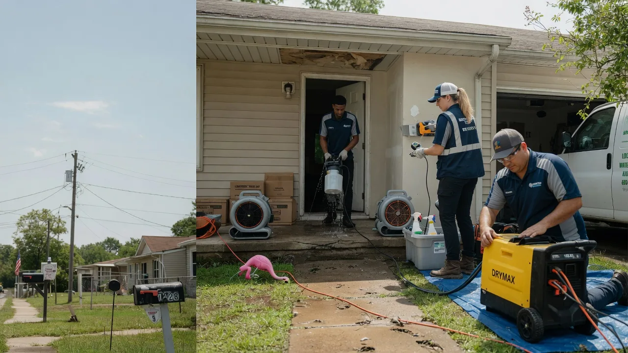 Storm Damage Water Removal in Lyles, TN near me